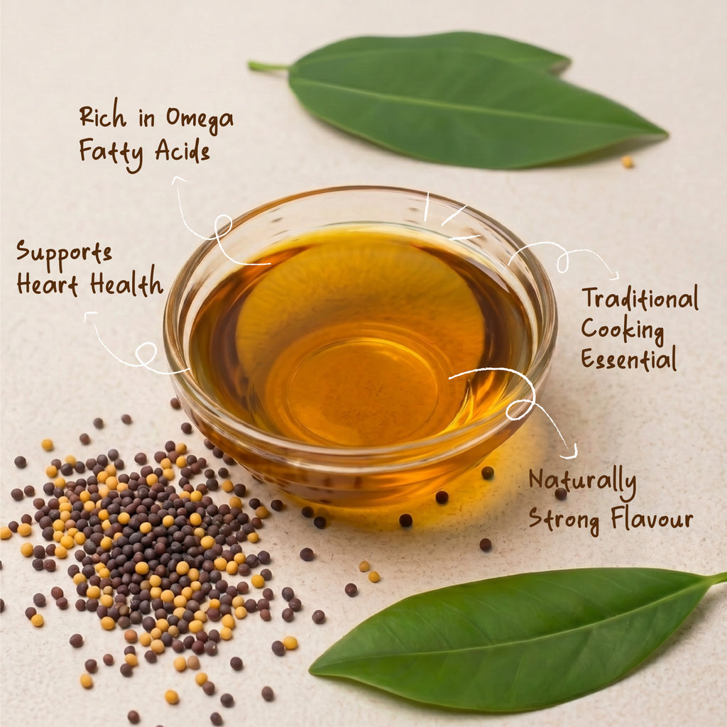 Organic Cold Pressed Mustard Oil