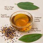 Organic Cold Pressed Mustard Oil