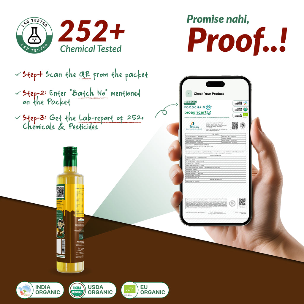 Organic Cold Pressed Mustard Oil