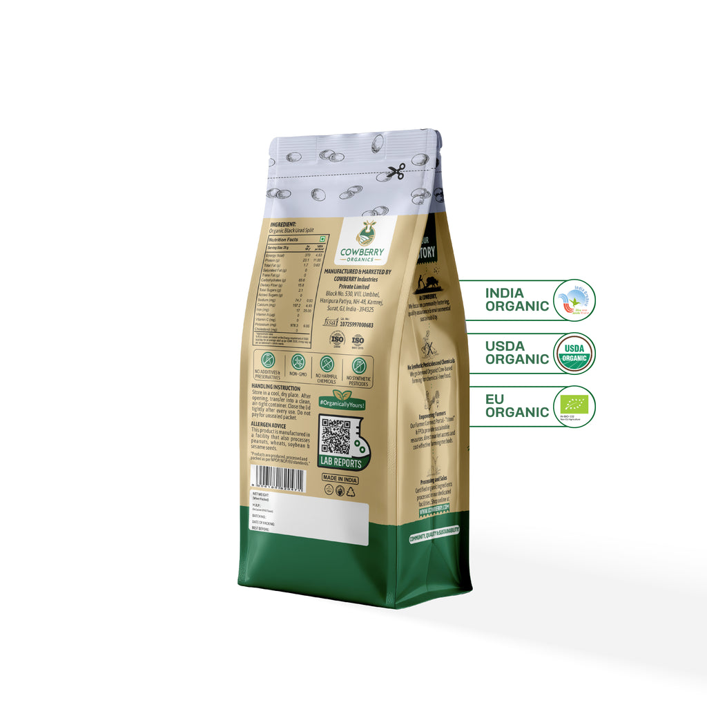 Organic Black Urad Split