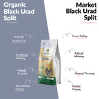 Organic Black Urad Split