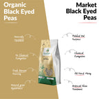 Organic Black Eyed Peas (Lobia)