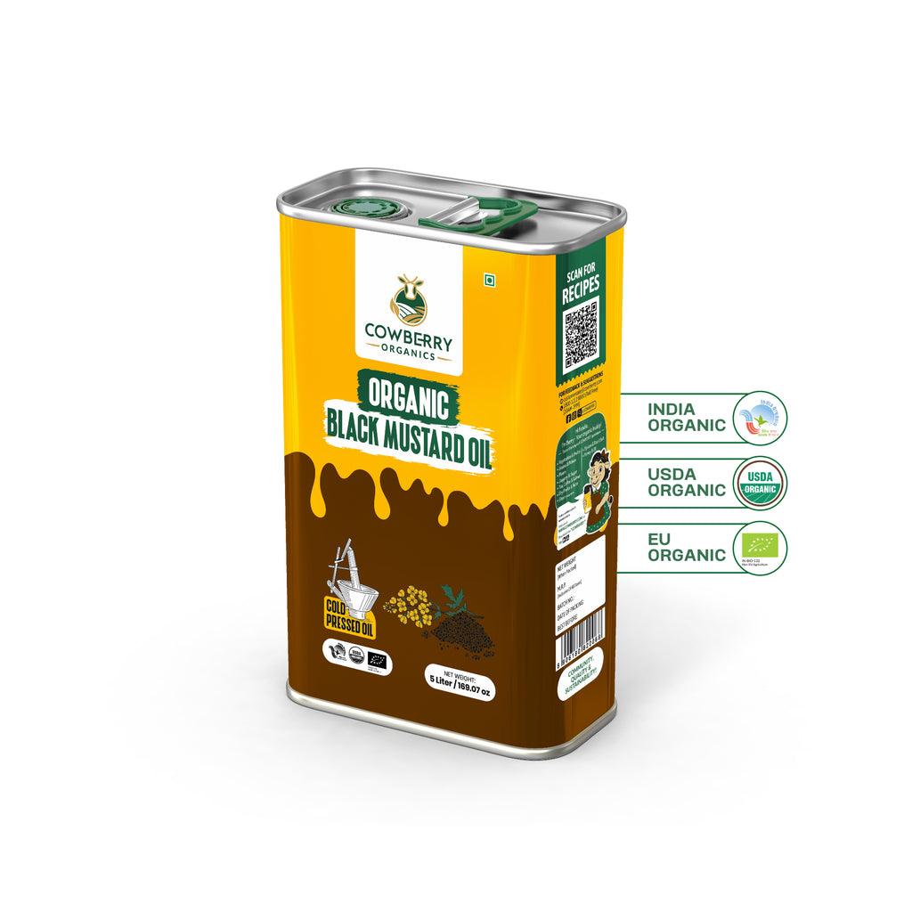Organic Cold Pressed Mustard Oil
