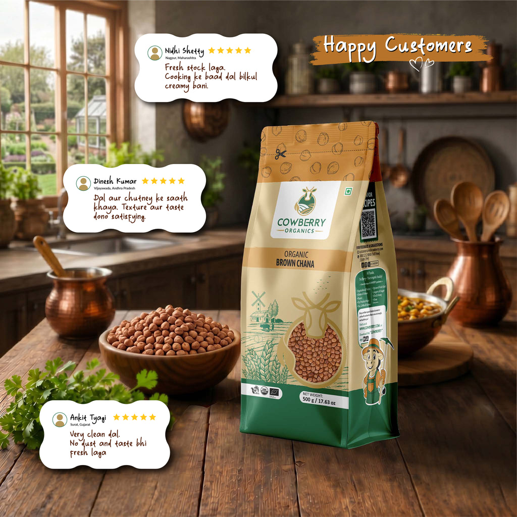 Organic Brown Chana