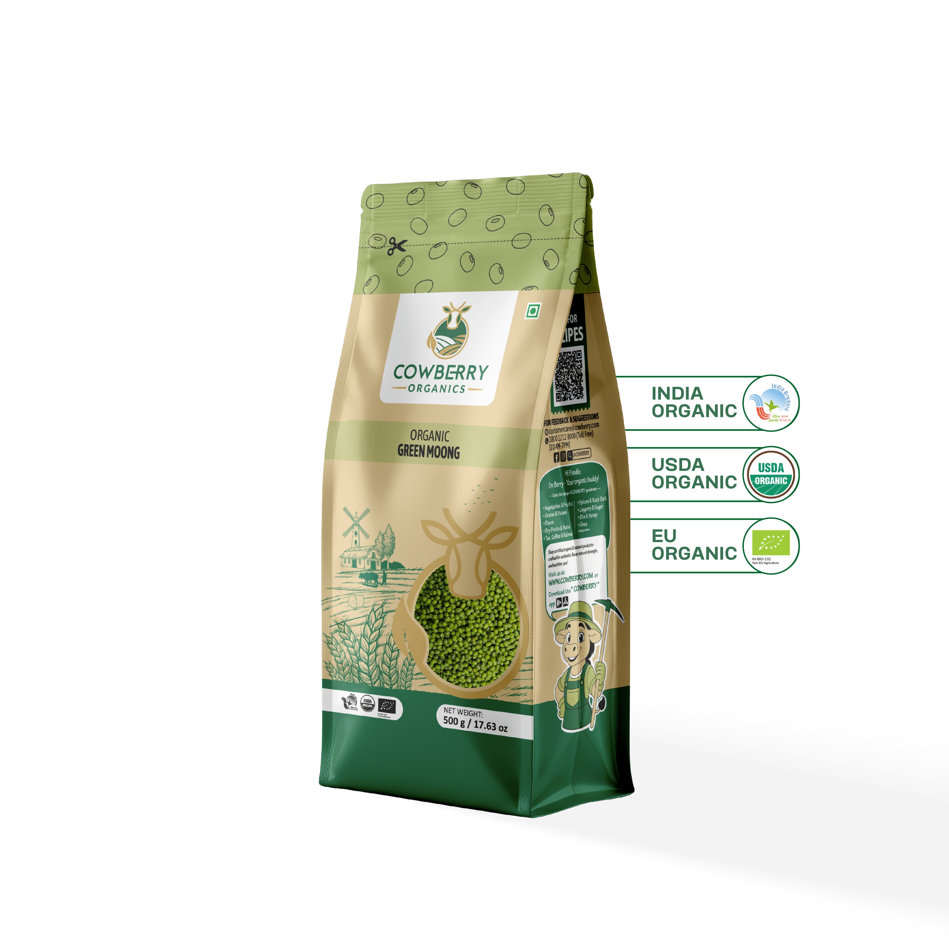 Organic Green Moong