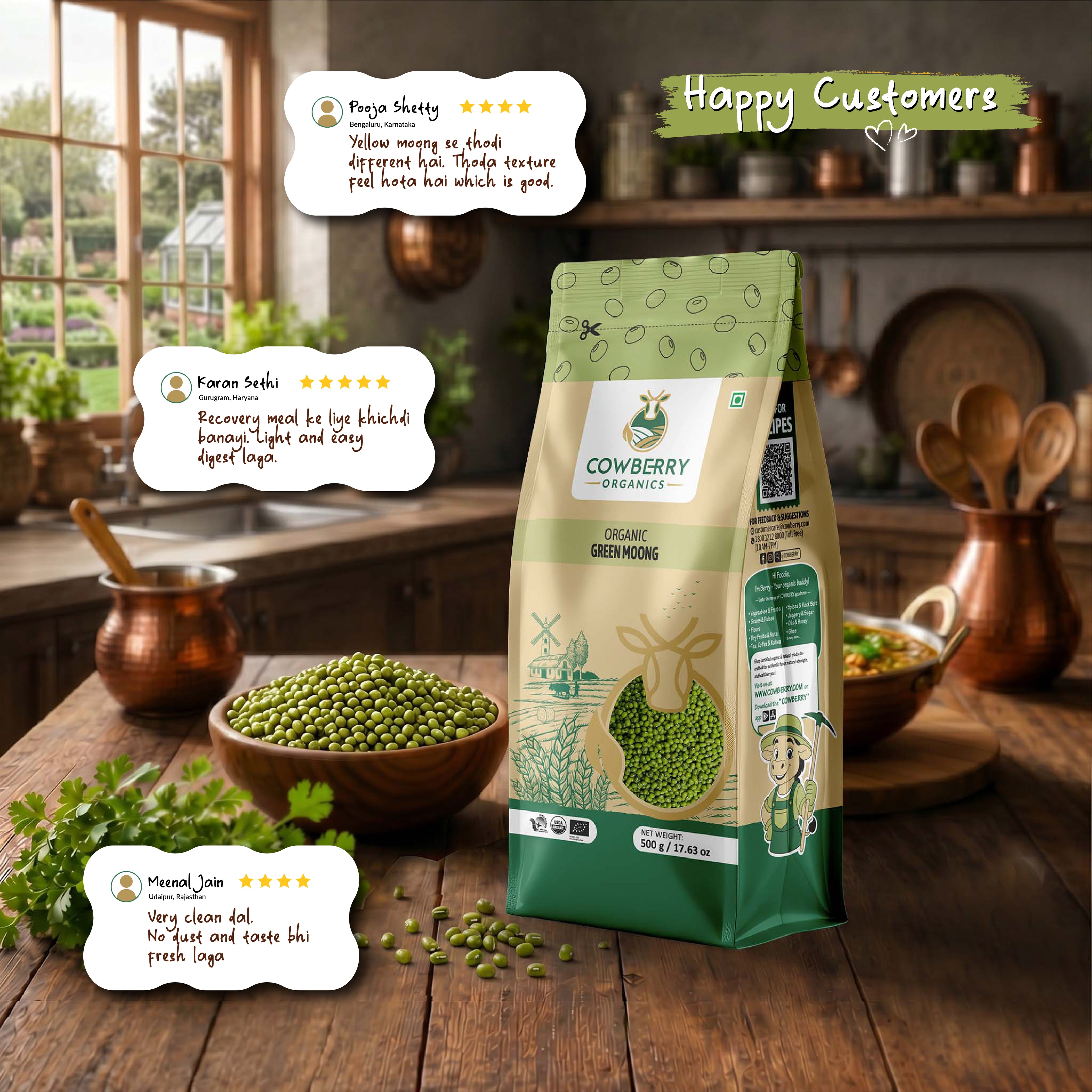Organic Green Moong