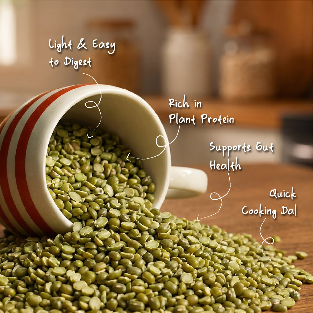 Organic Green Moong Split