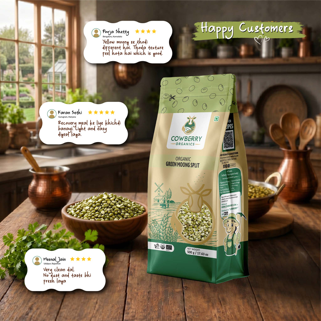 Organic Green Moong Split