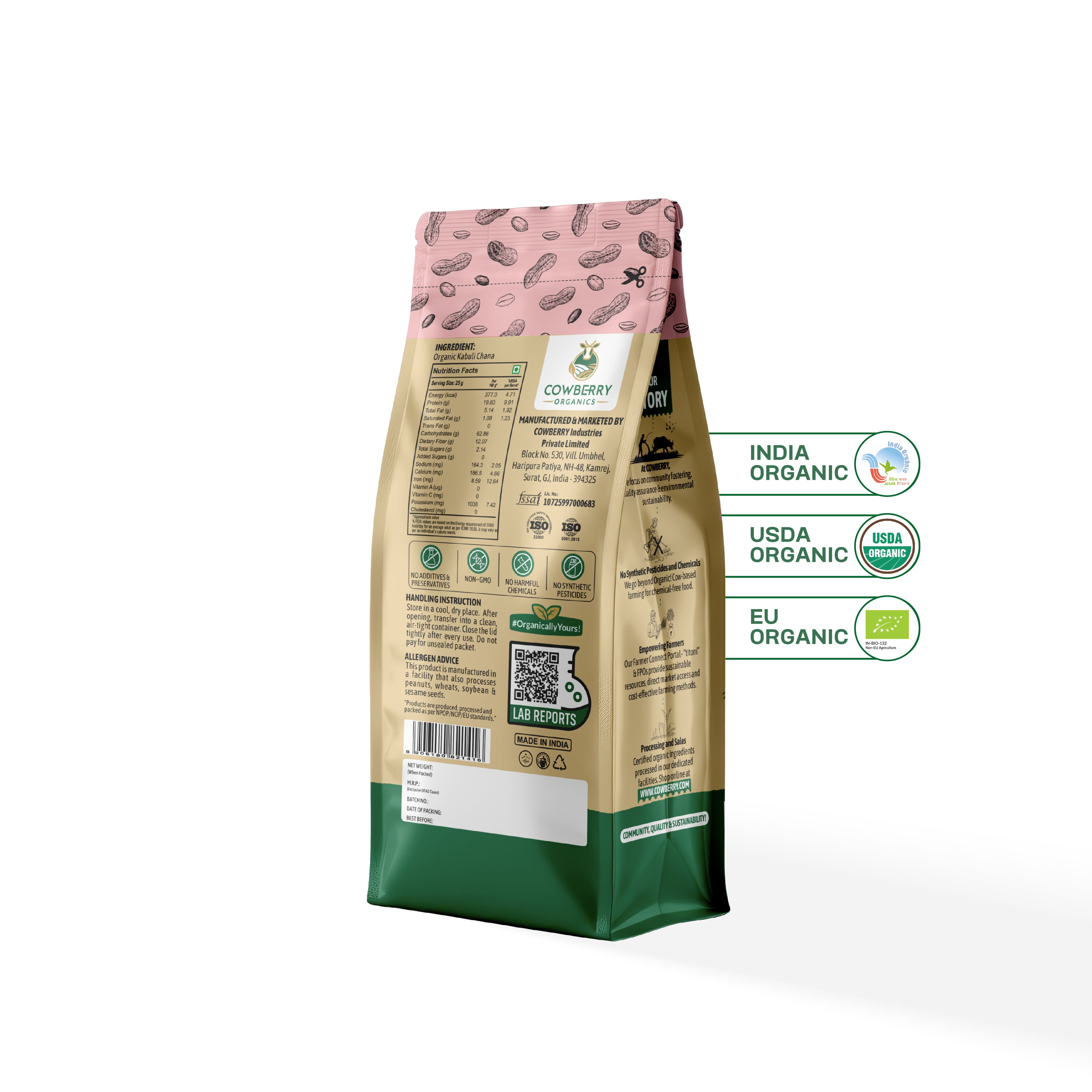 Organic Groundnuts (Peanuts)