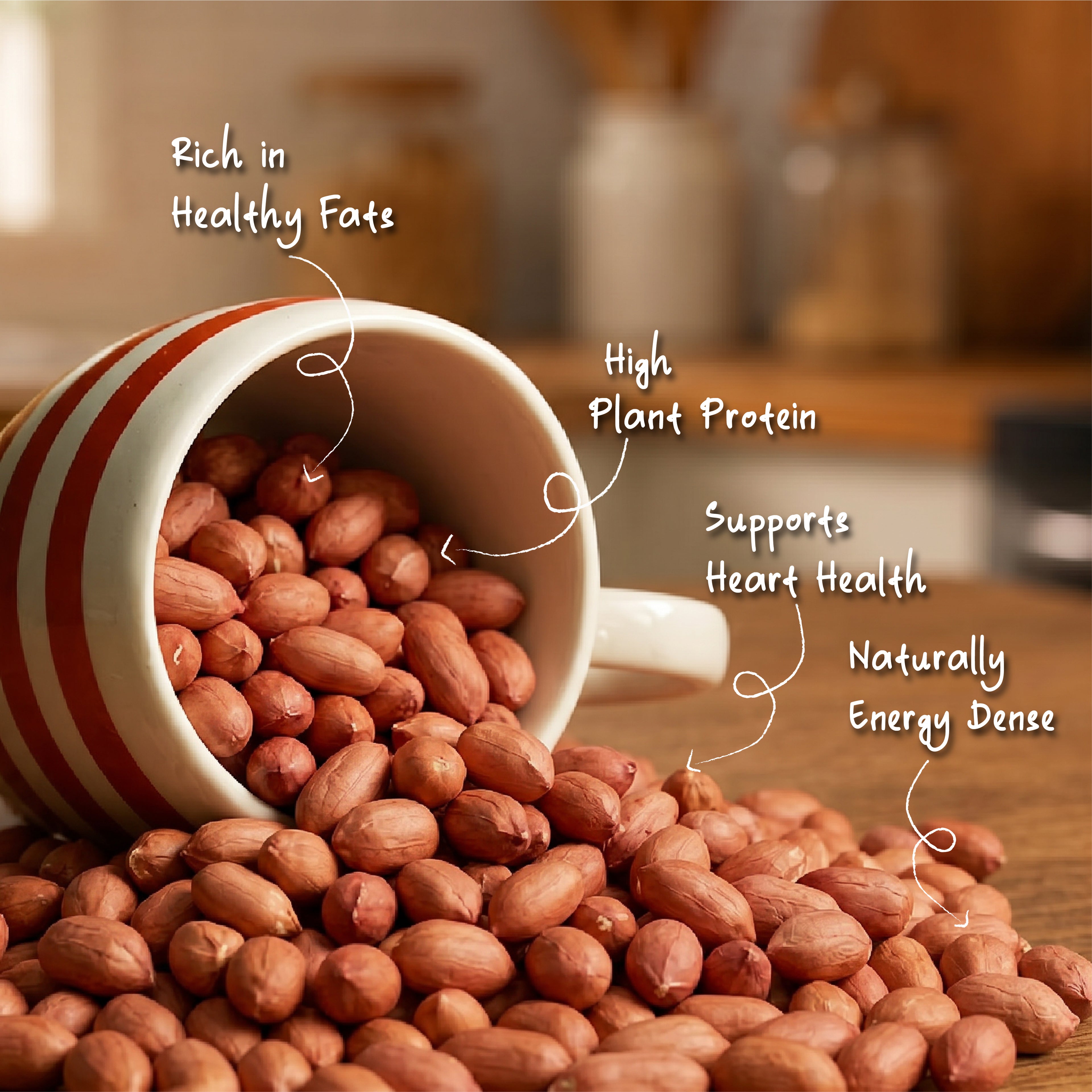 Organic Groundnuts (Peanuts)