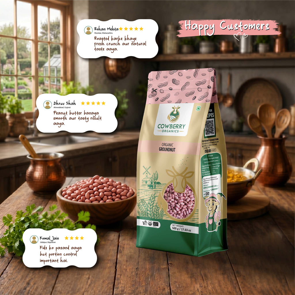 Organic Groundnuts (Peanuts)
