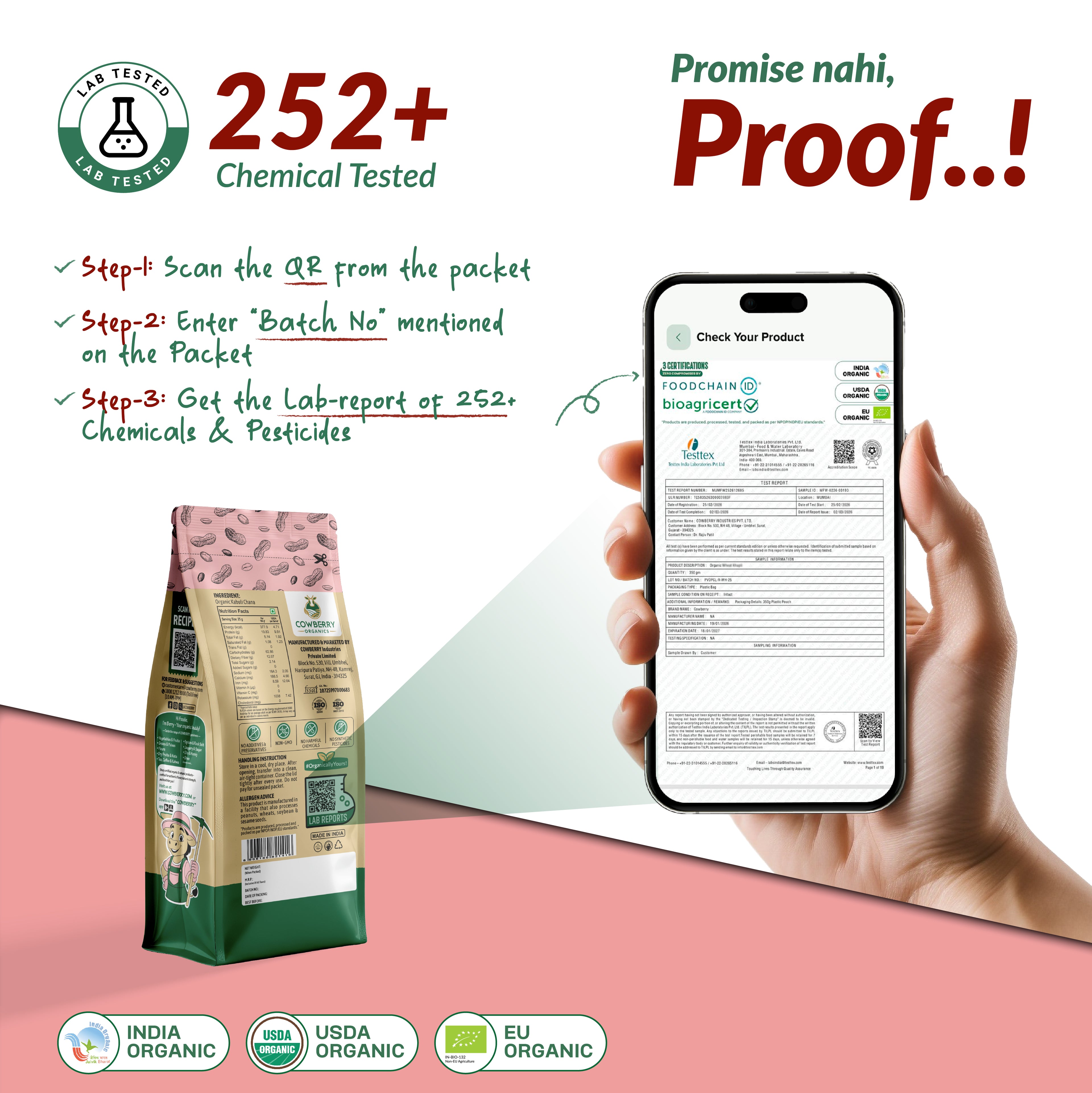 Organic Groundnuts (Peanuts)