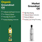Organic Cold Pressed Groundnut Oil