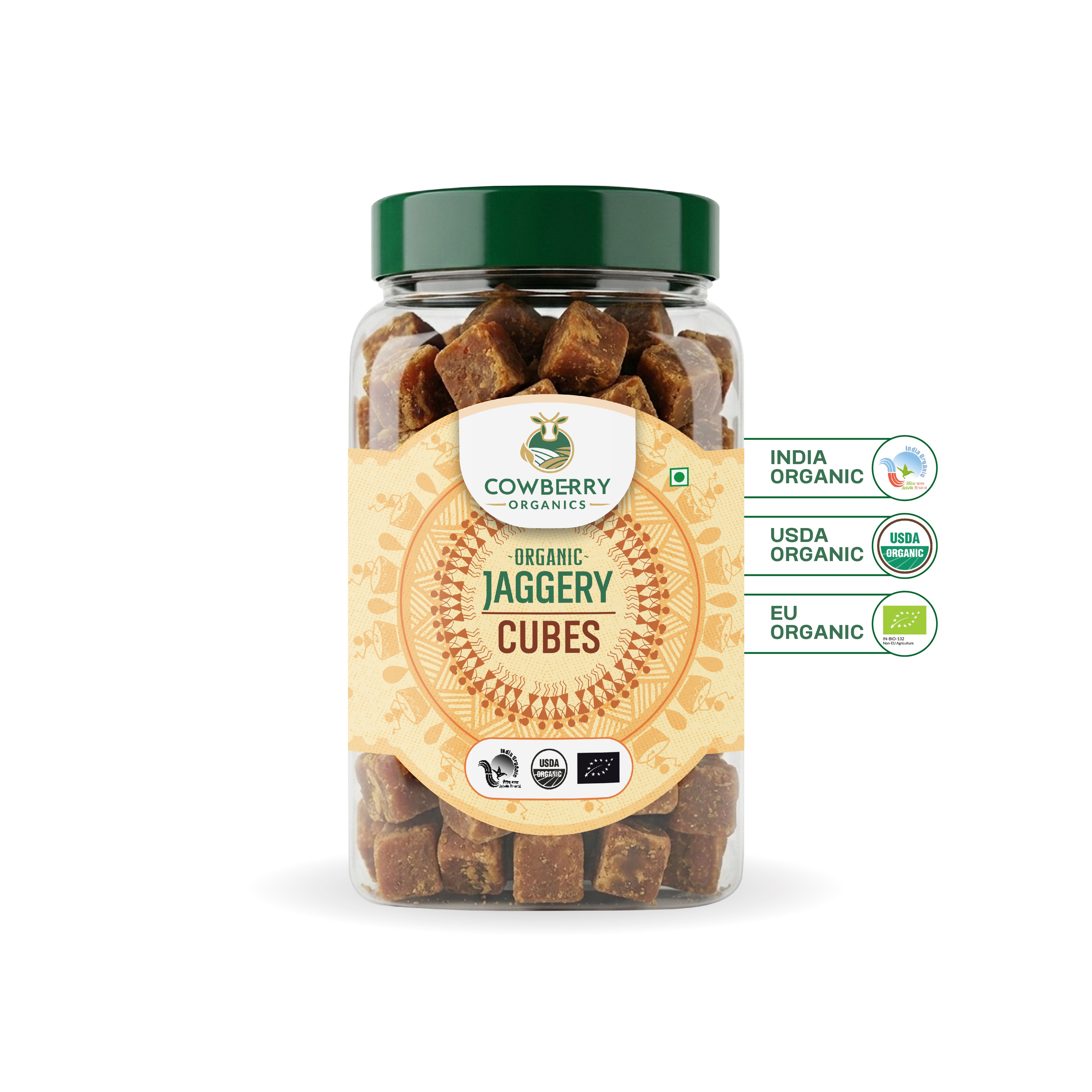 Organic Jaggery Cubes