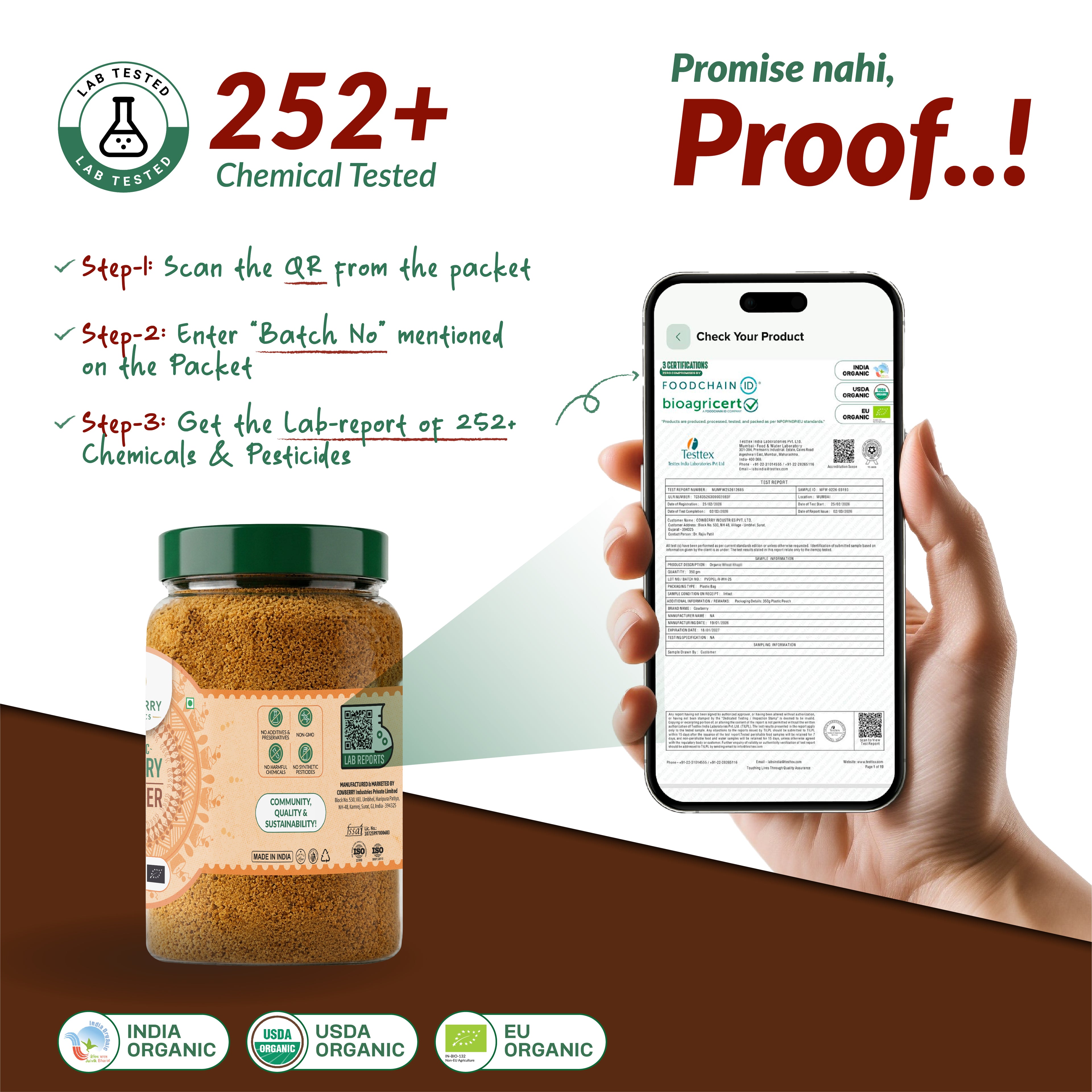 Organic Jaggery Powder