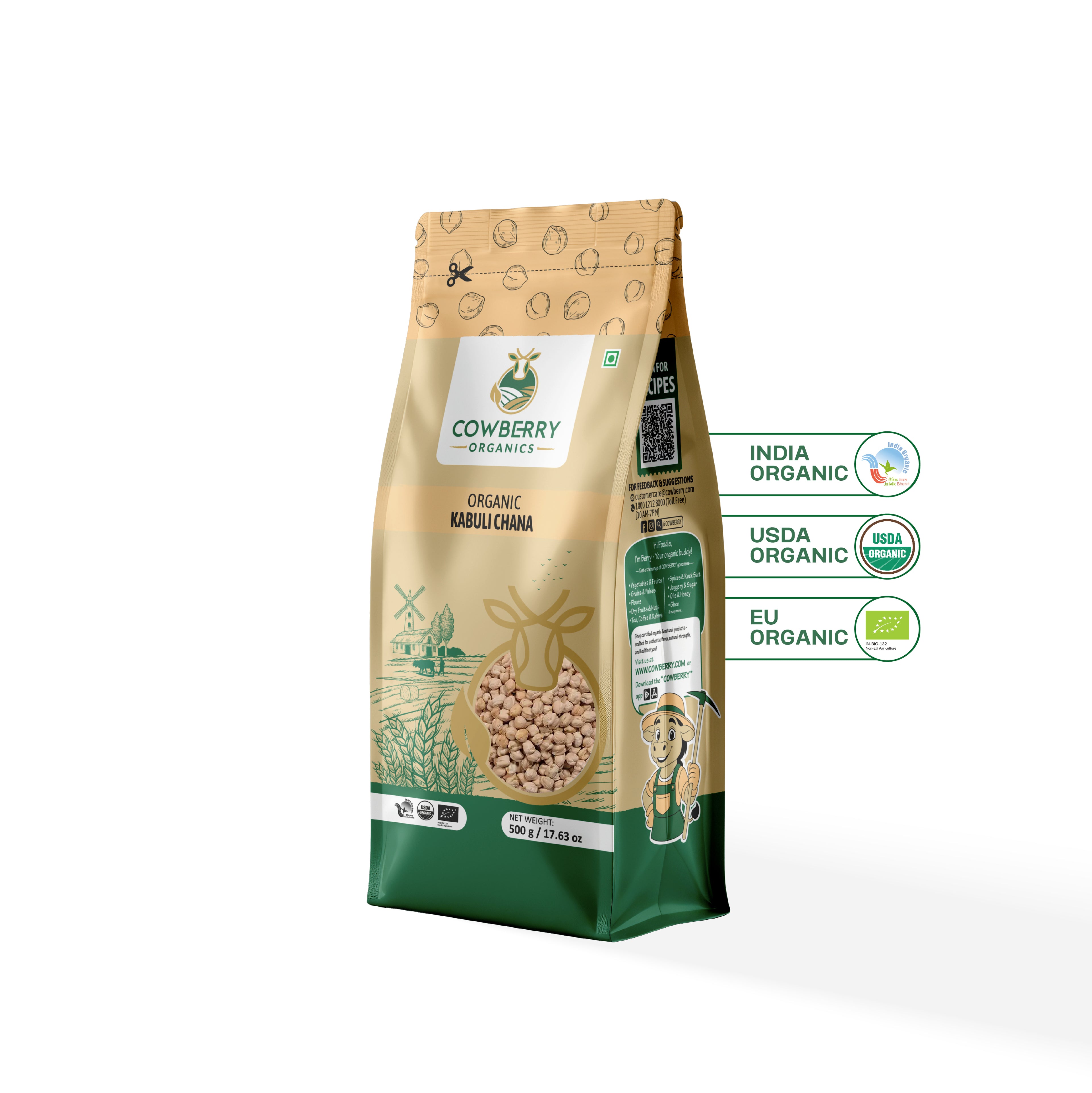 Organic Kabuli Chana