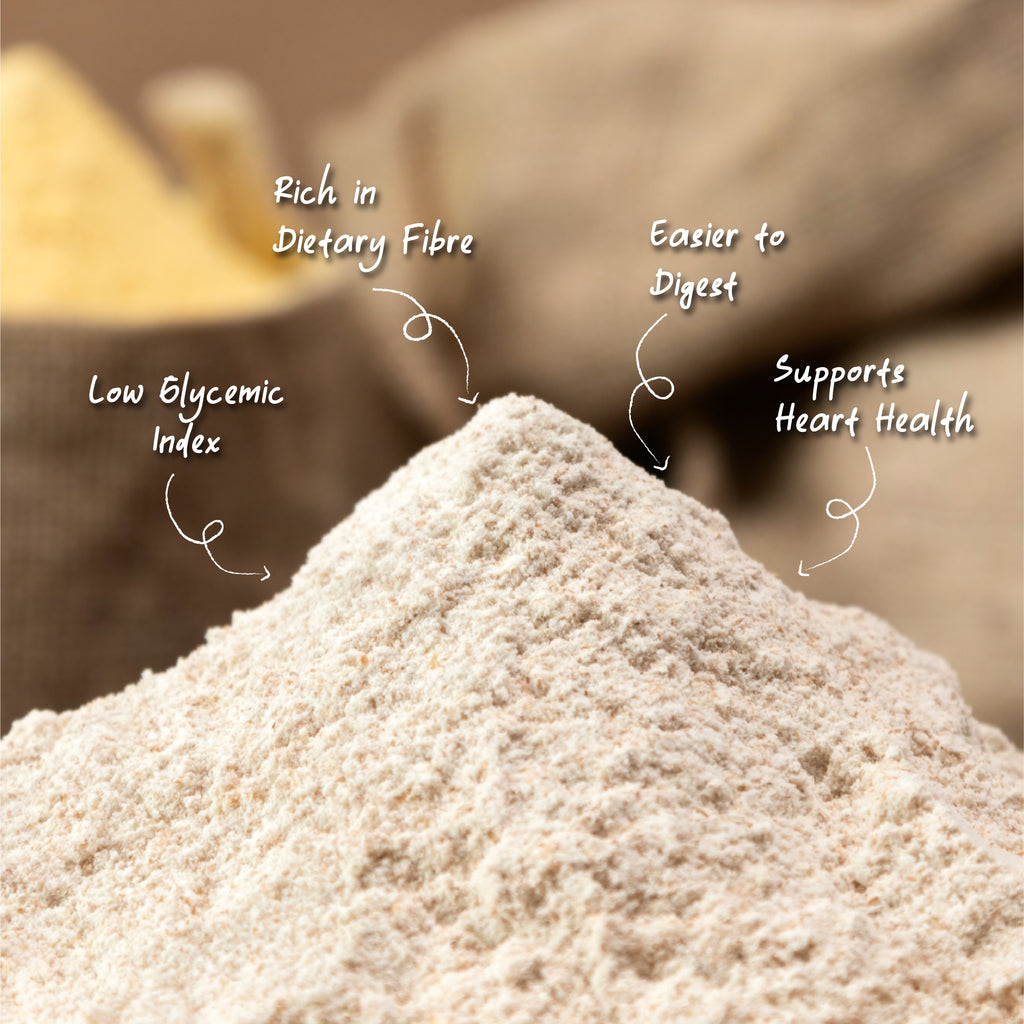Organic Khapli Wheat Flour