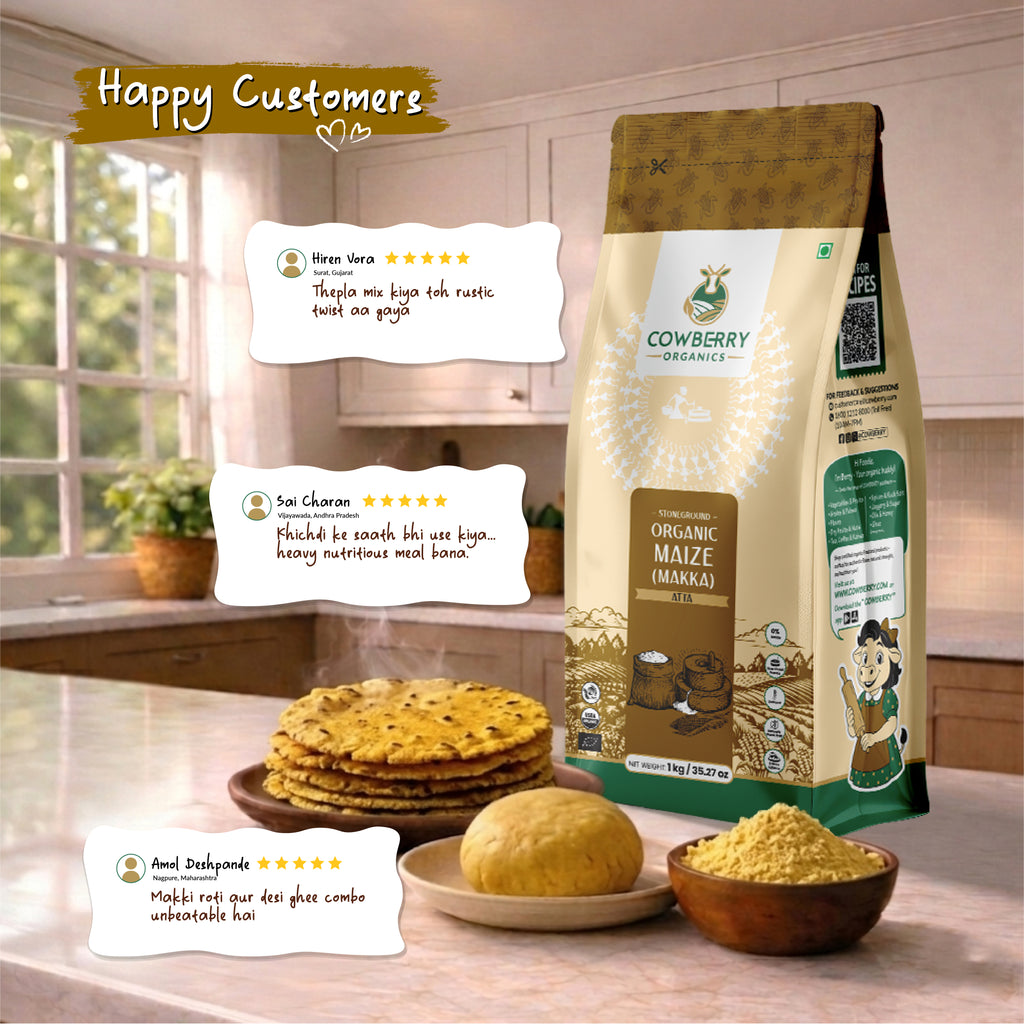 Organic Maize (Makka) Flour