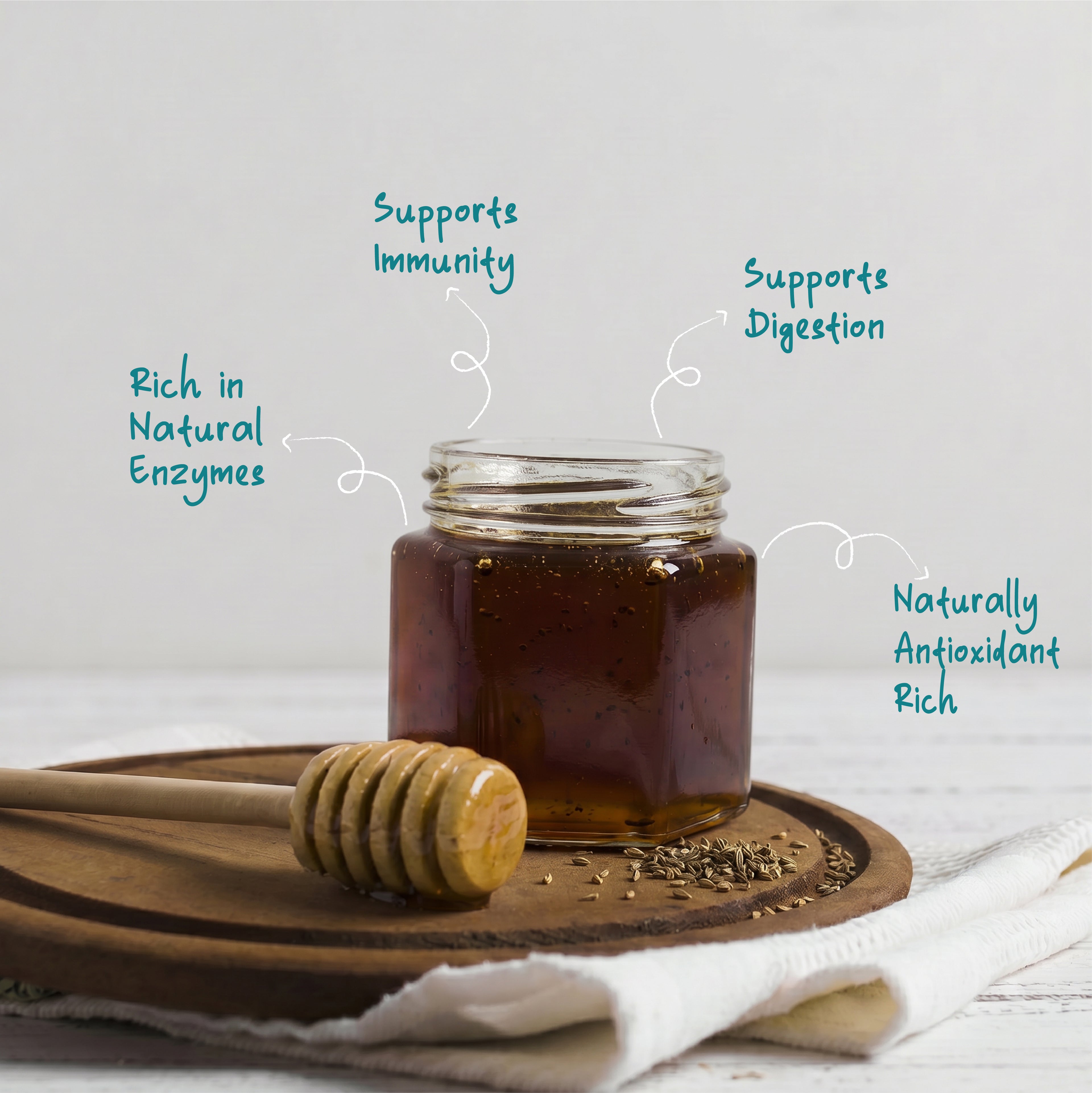 Organic Multiflora Honey