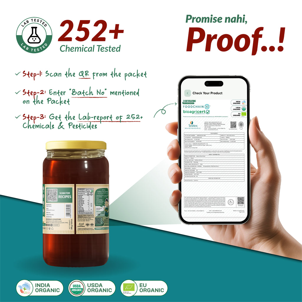 Organic Multiflora Honey