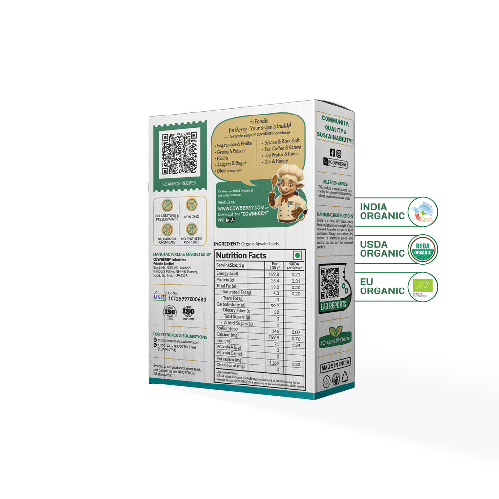 Organic Ajwain Seeds