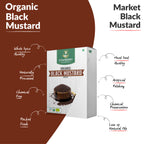 Organic Black Mustard Seeds (Small)