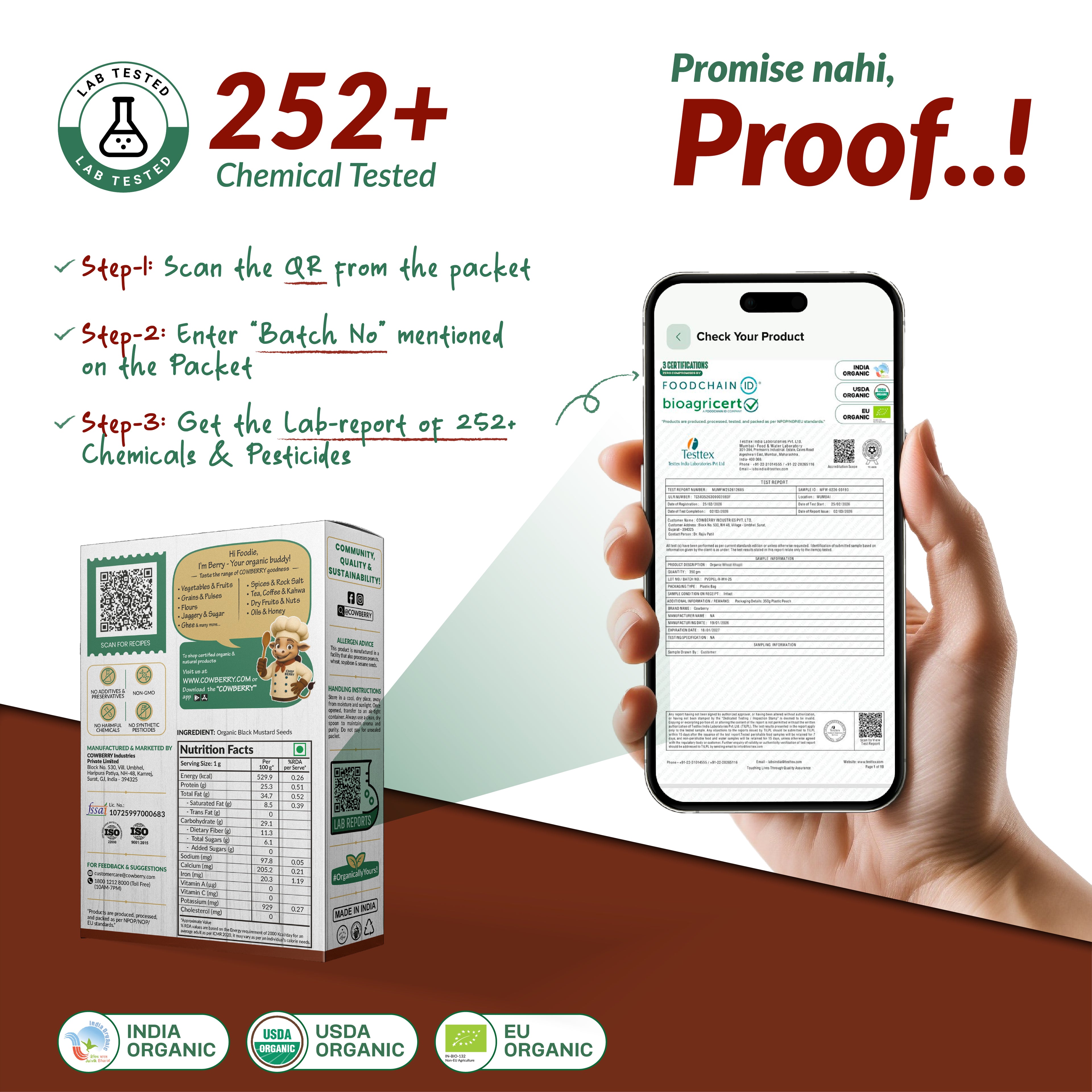 Organic Black Mustard Seeds (Small)