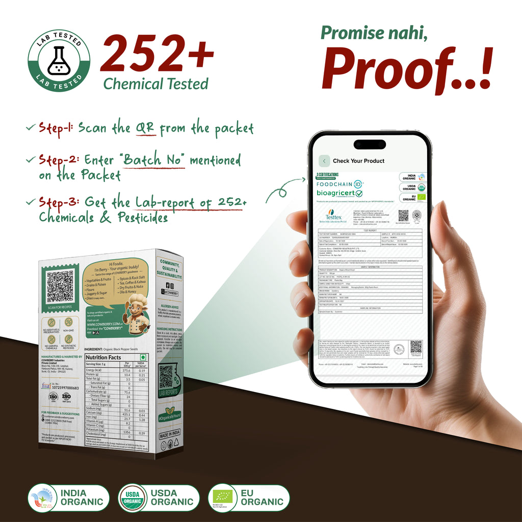Organic Black Pepper