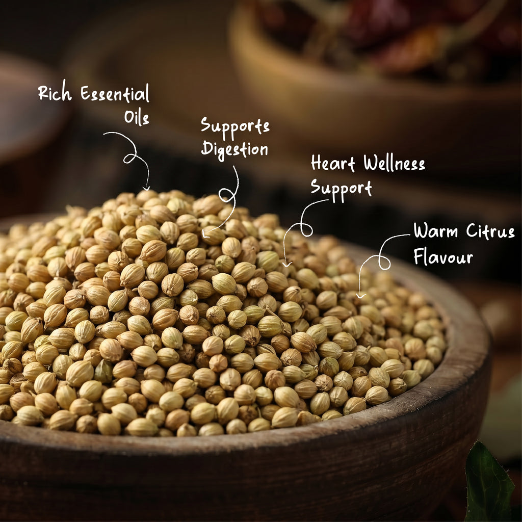 Organic Coriander Seeds