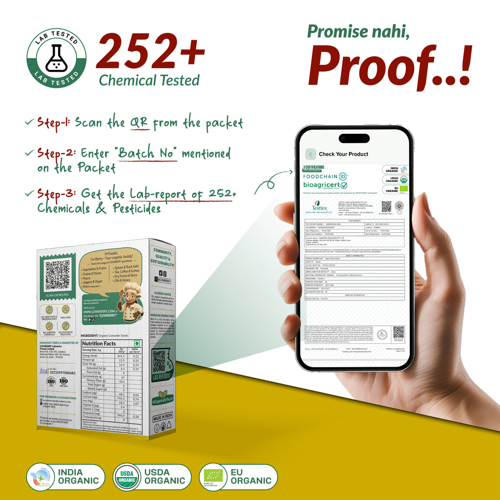 Organic Coriander Seeds