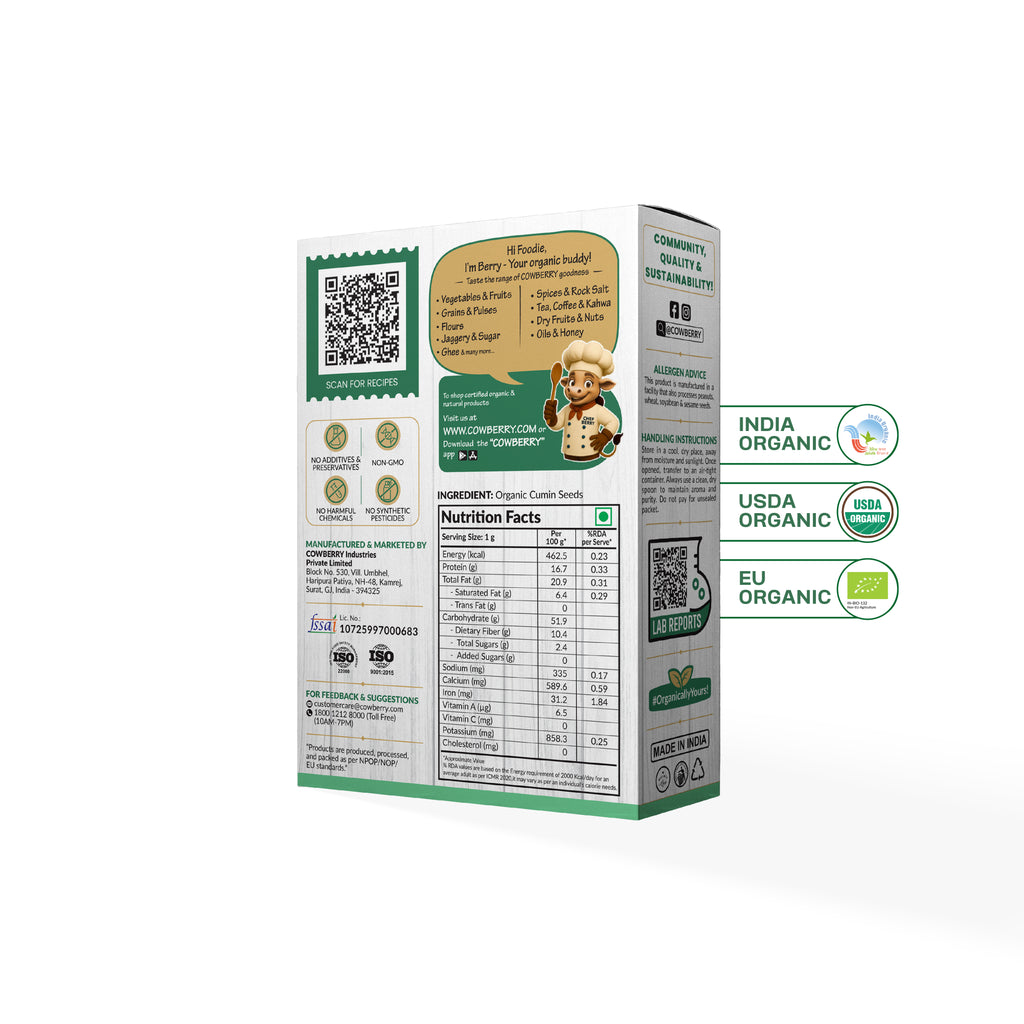 Organic Cumin Seeds