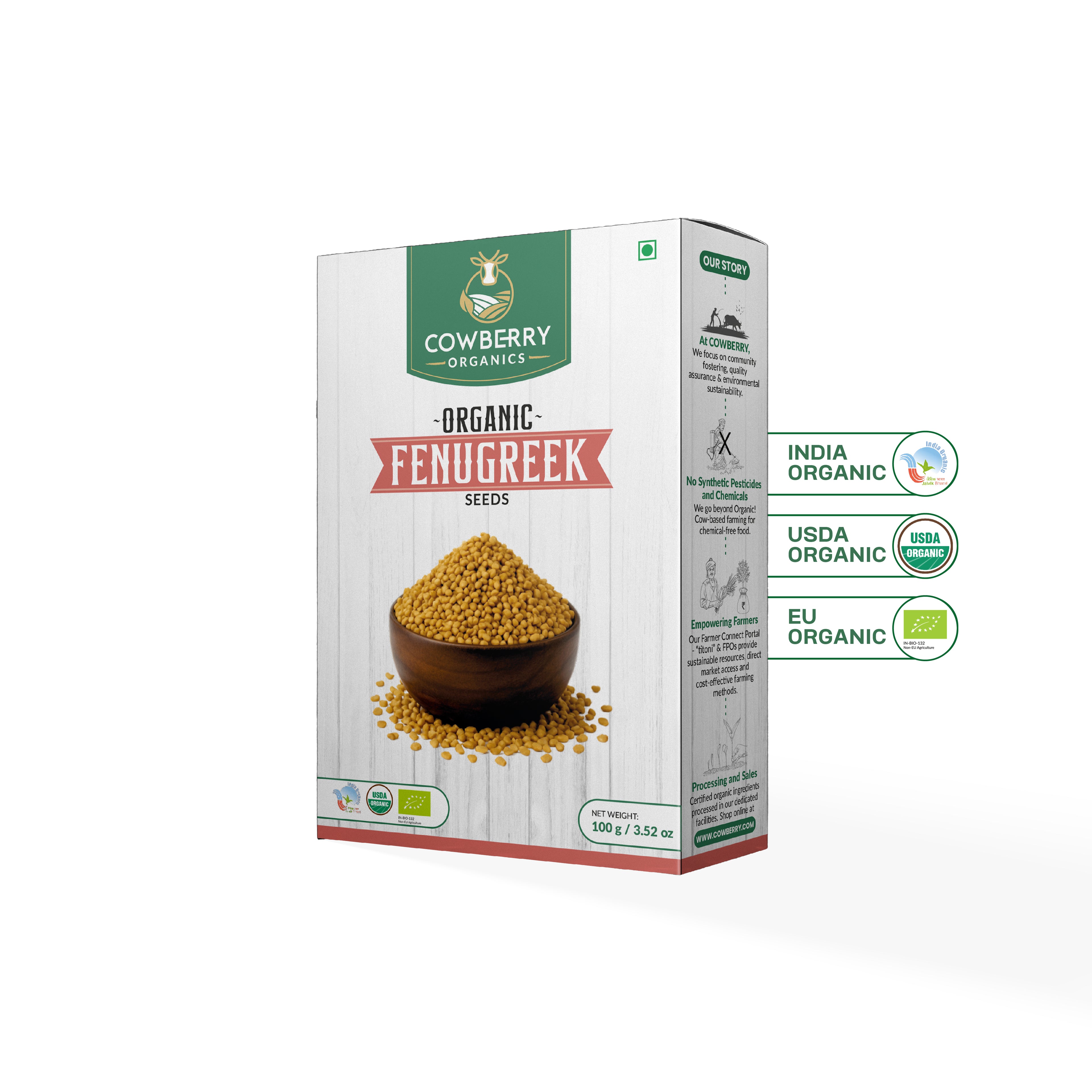 Organic Fenugreek Seeds