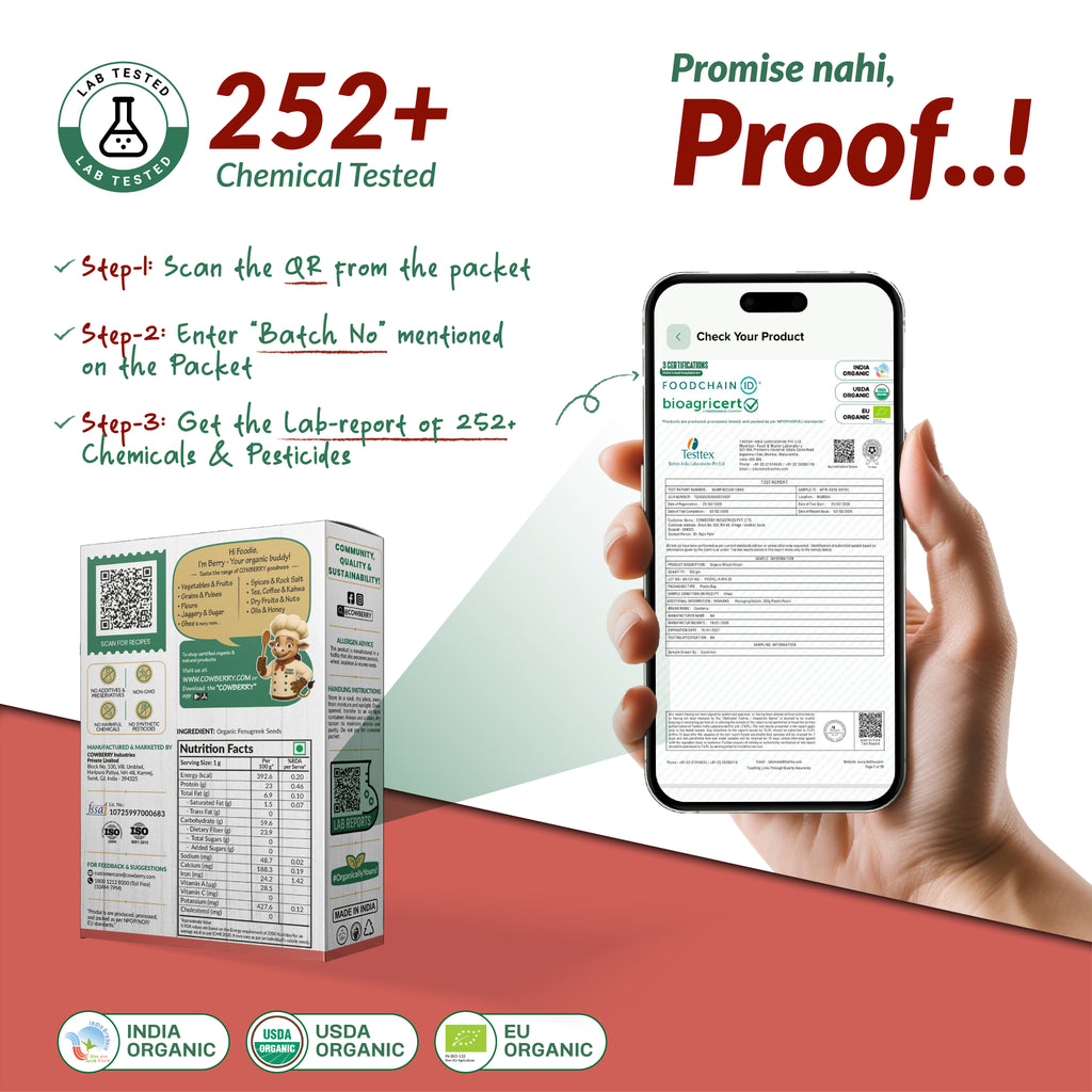 Organic Fenugreek Seeds