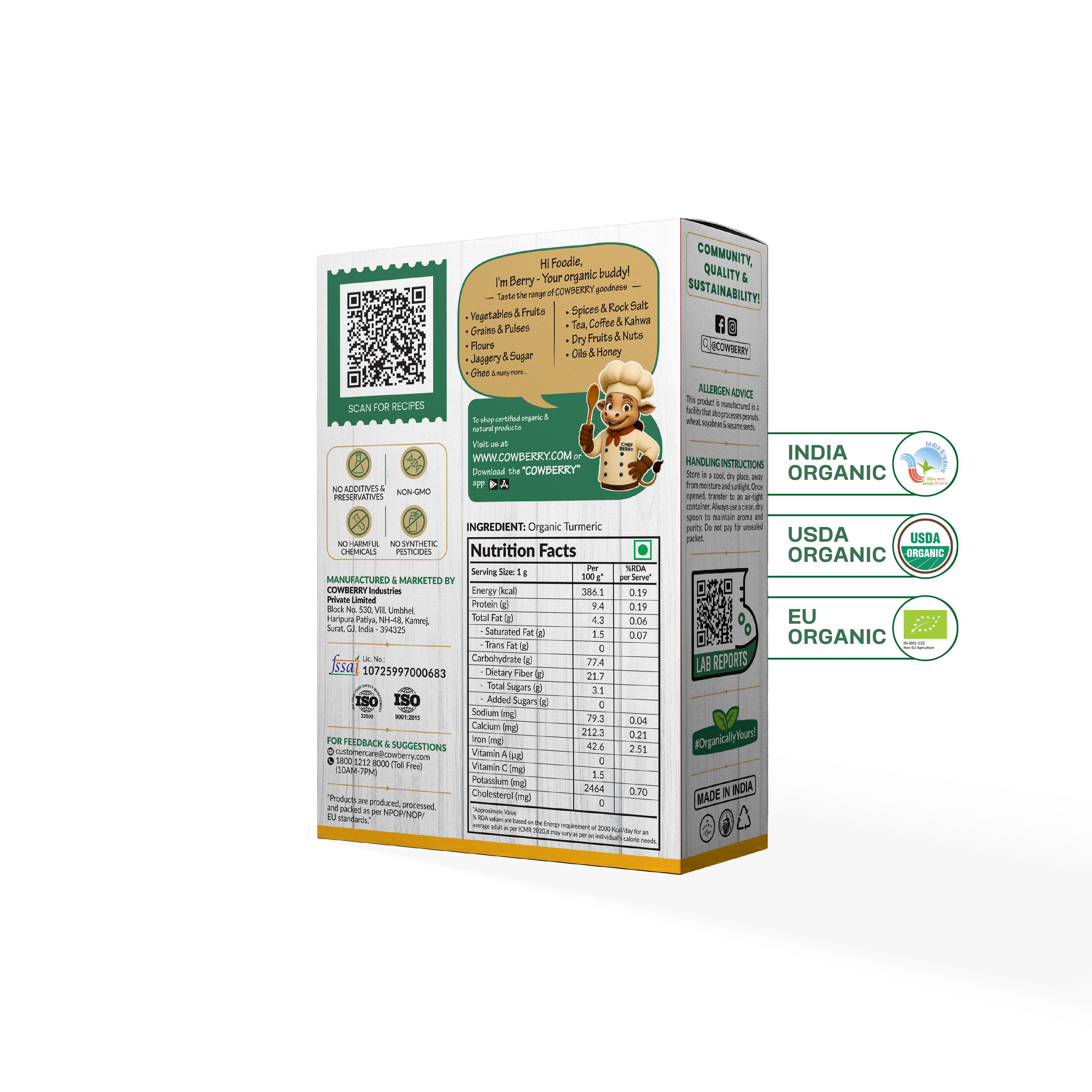 Organic Turmeric Powder