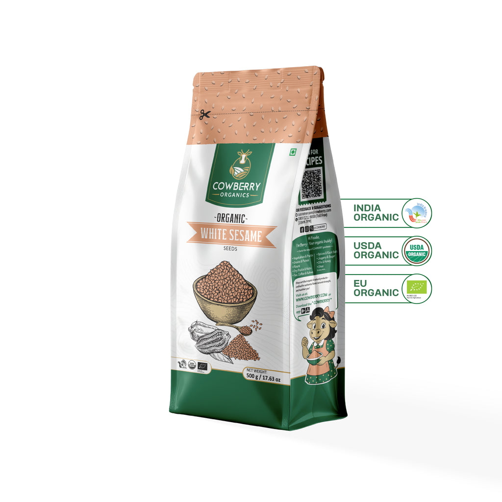 Organic White Sesame Seeds