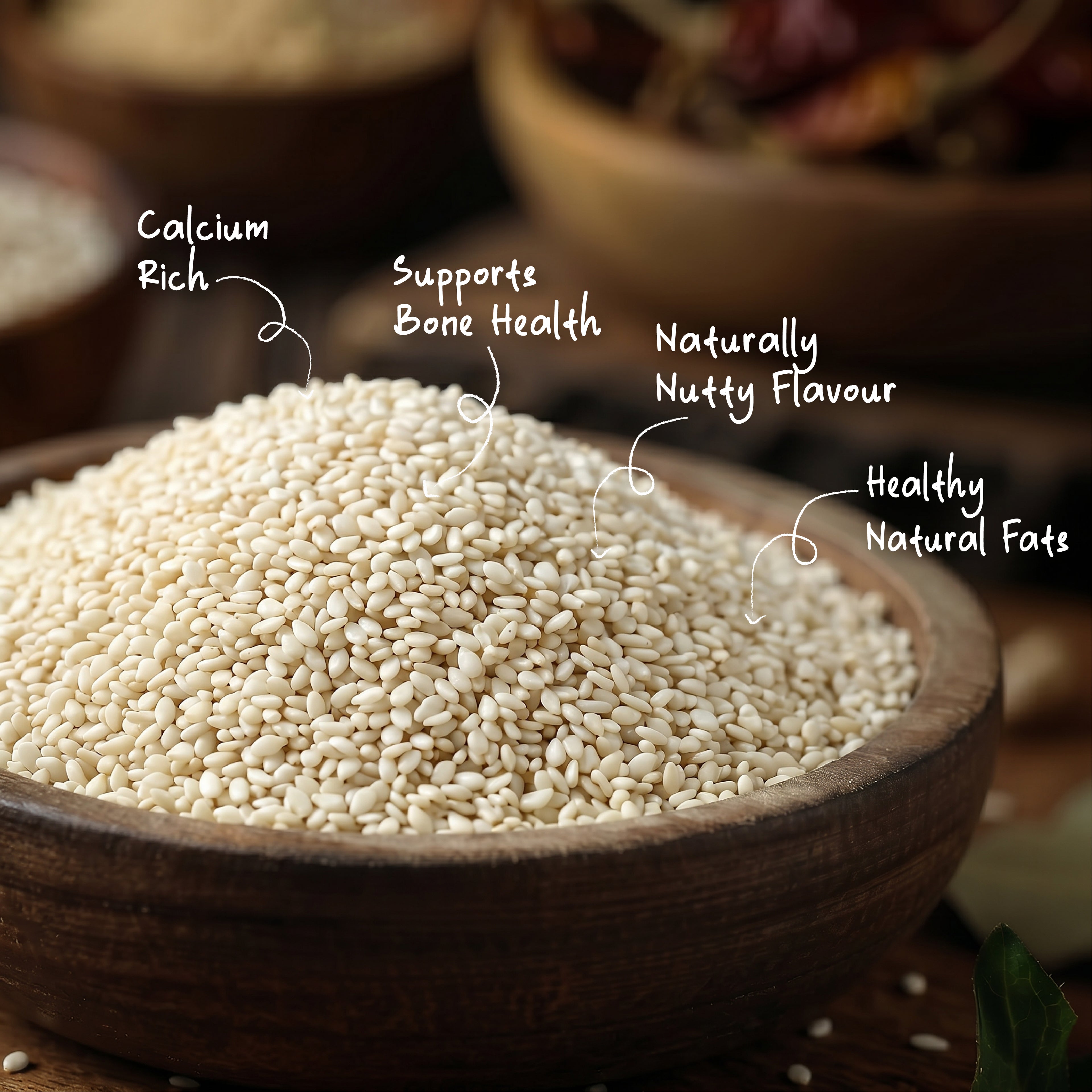 Organic White Sesame Seeds