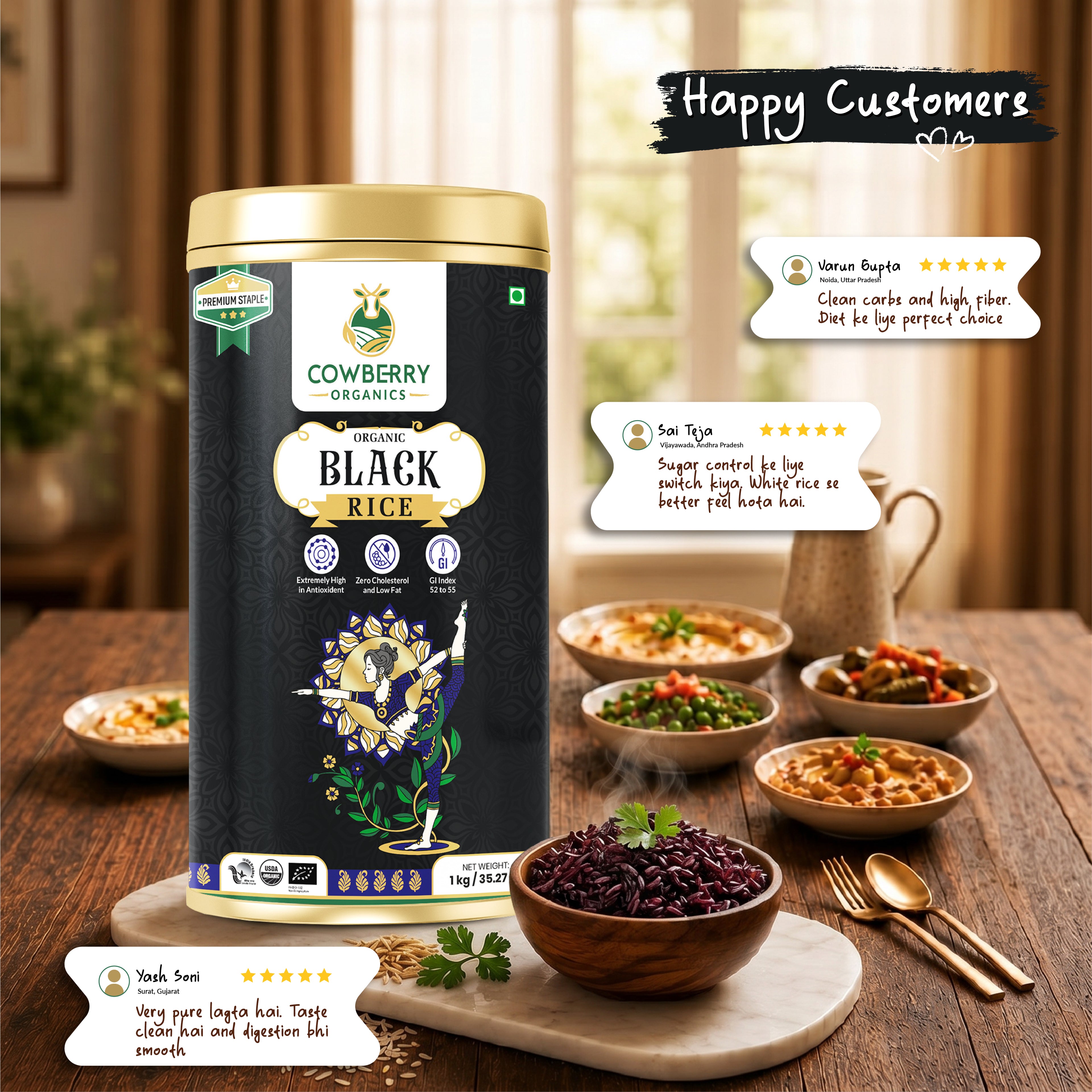 Organic Black Rice