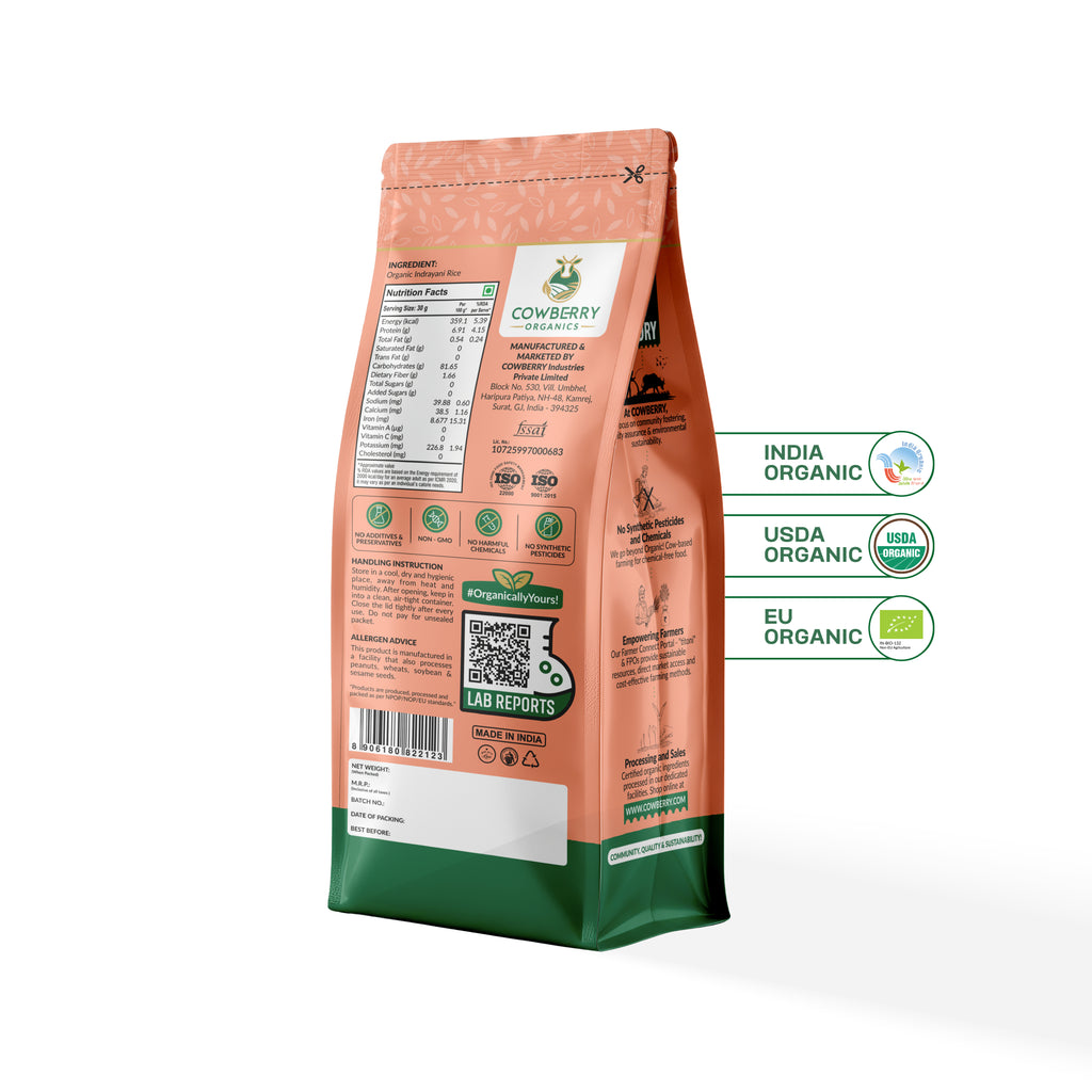 Organic Indrayani Rice