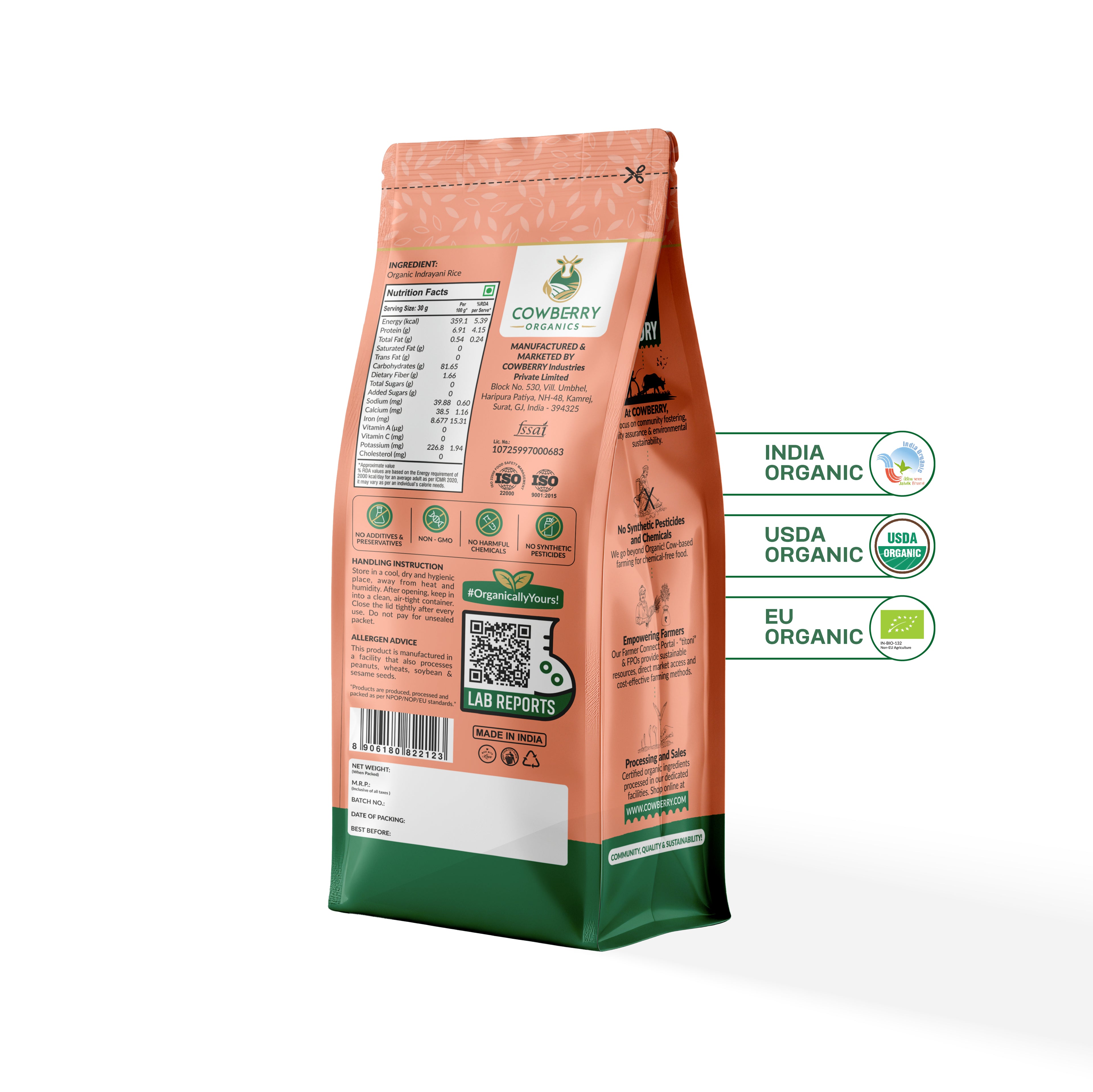 Organic Indrayani Rice