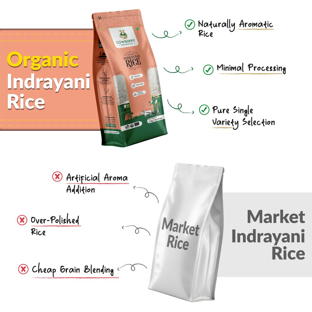 Organic Indrayani Rice