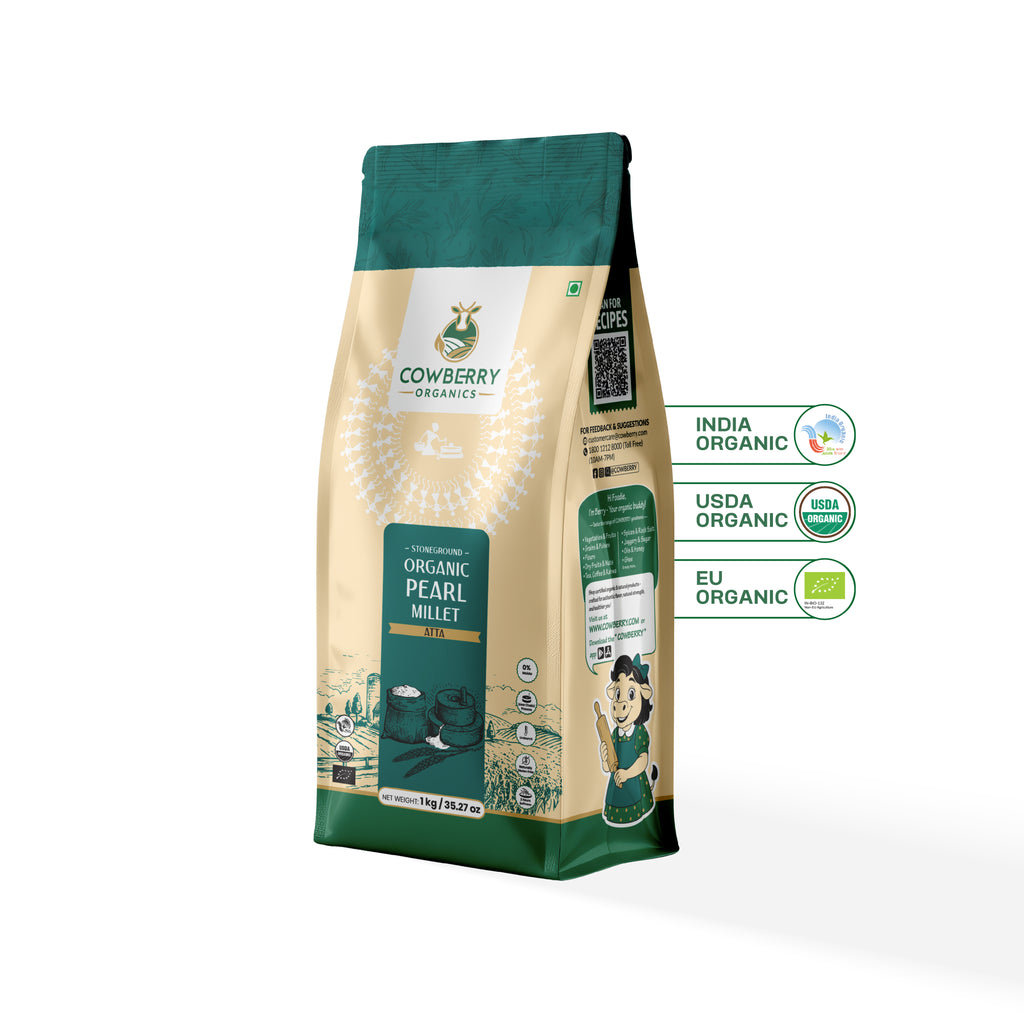 Organic Pearl Millet (Bajra) Flour