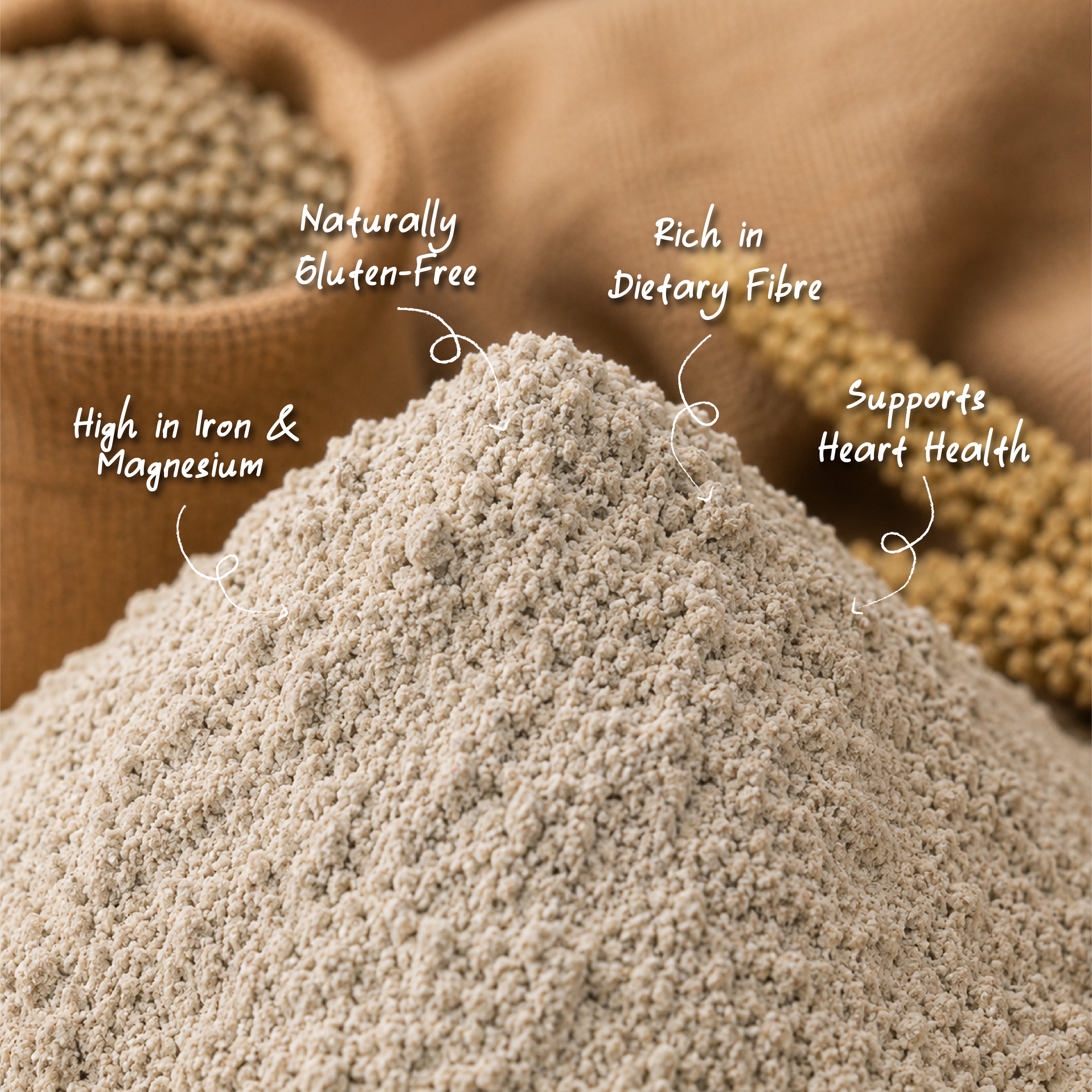 Organic Pearl Millet (Bajra) Flour