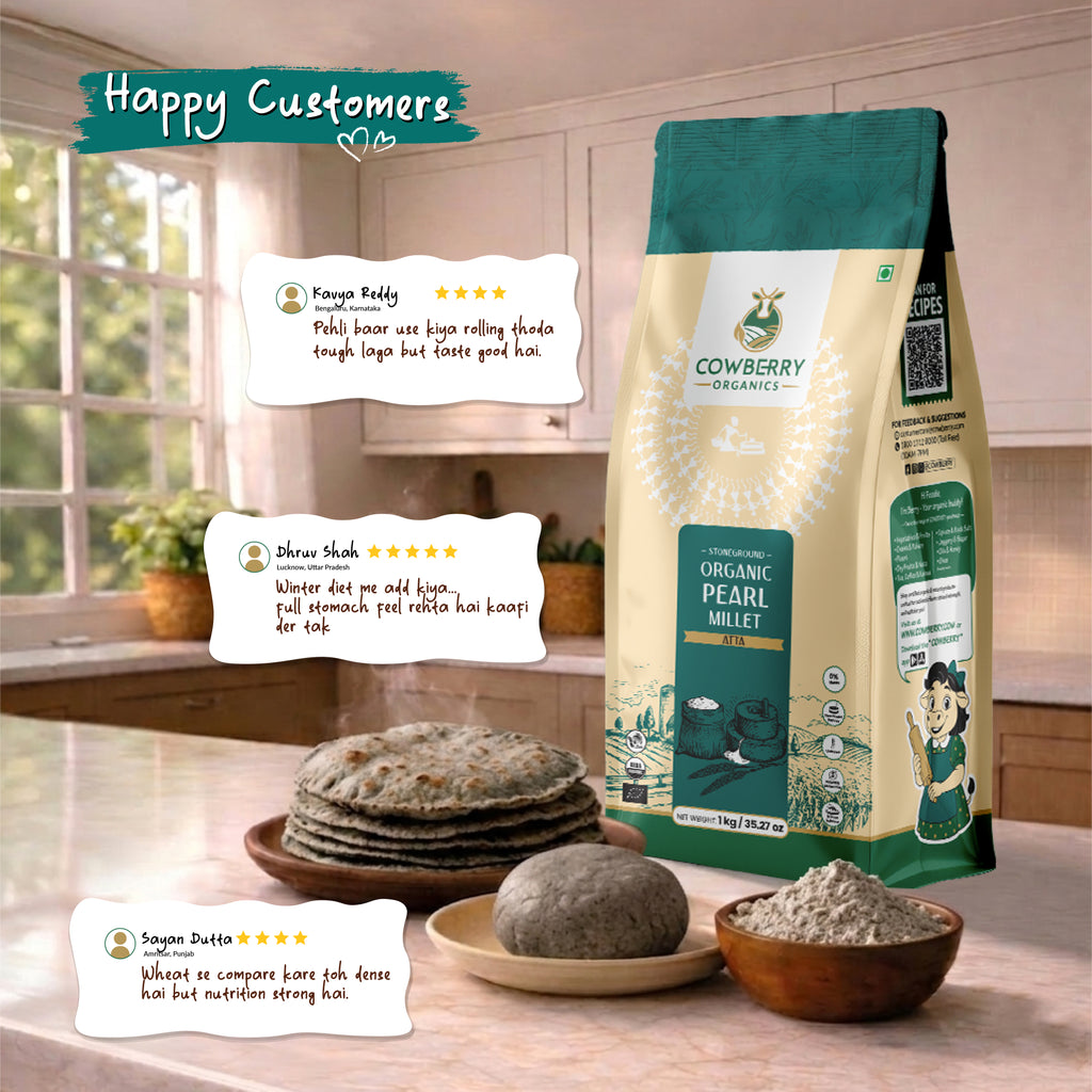 Organic Pearl Millet (Bajra) Flour