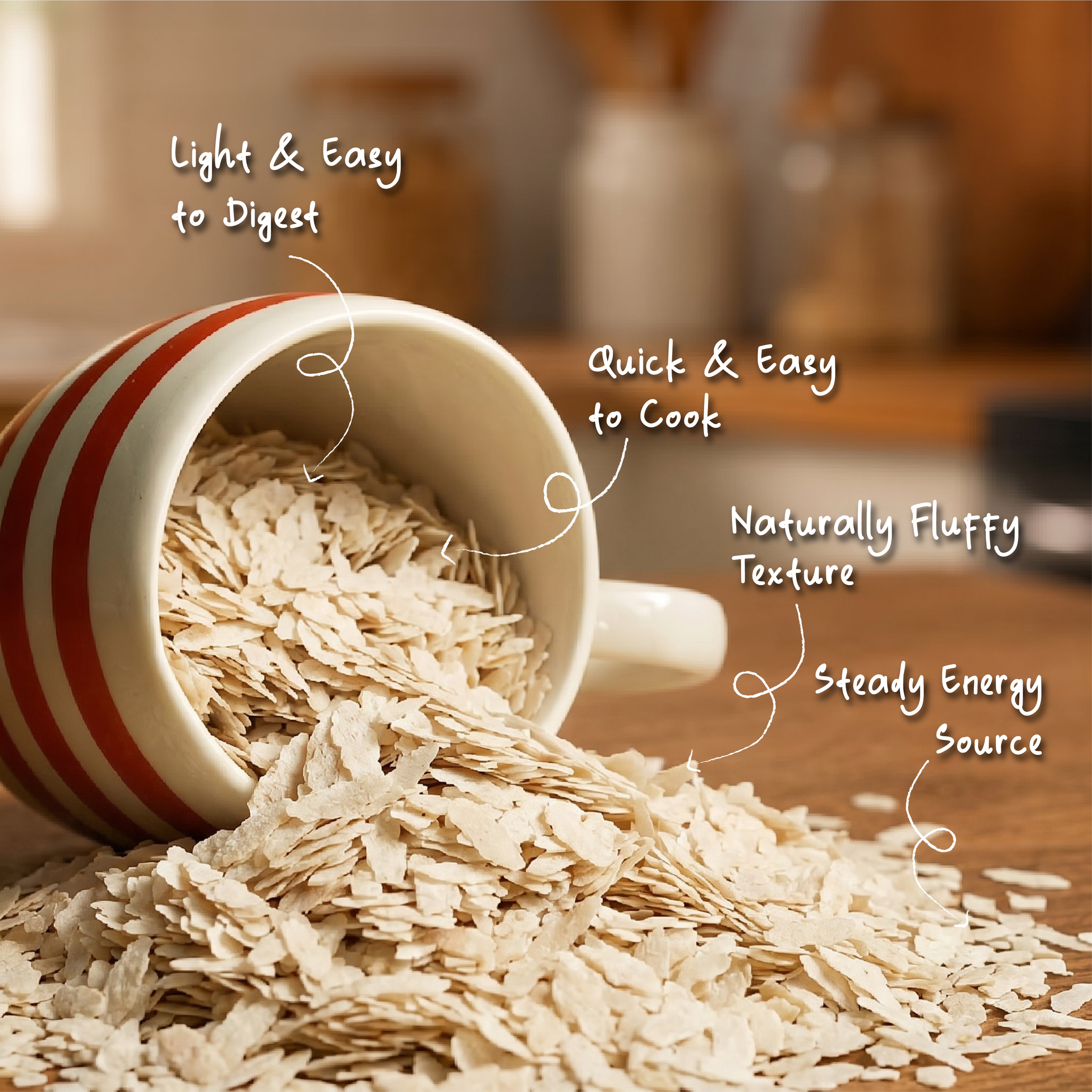 Organic  Rice Poha