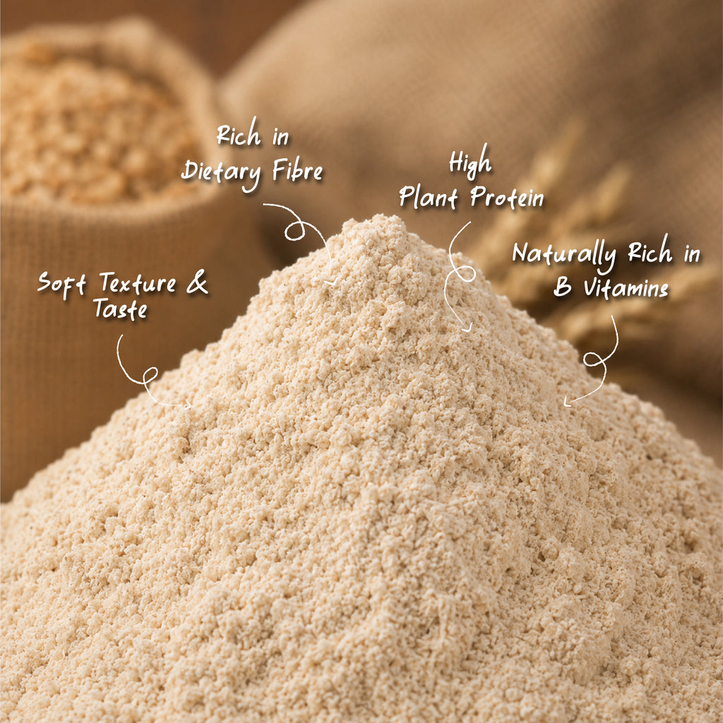 Organic Sharbati Wheat Flour