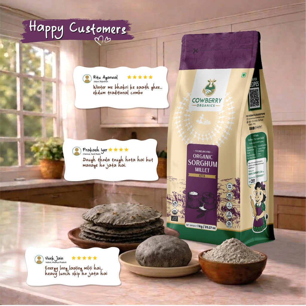 Organic Sorghum (Jowar) Flour