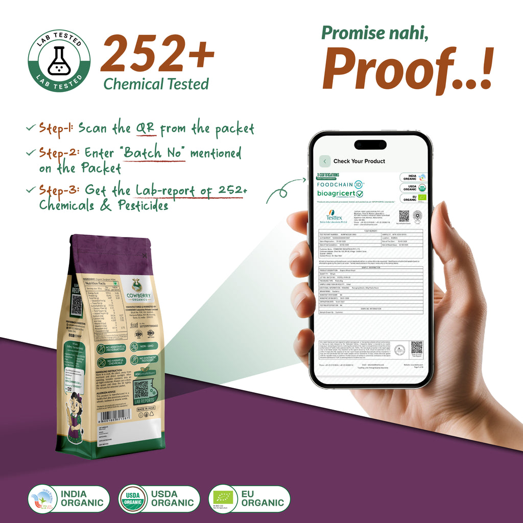 Organic Sorghum (Jowar) Flour