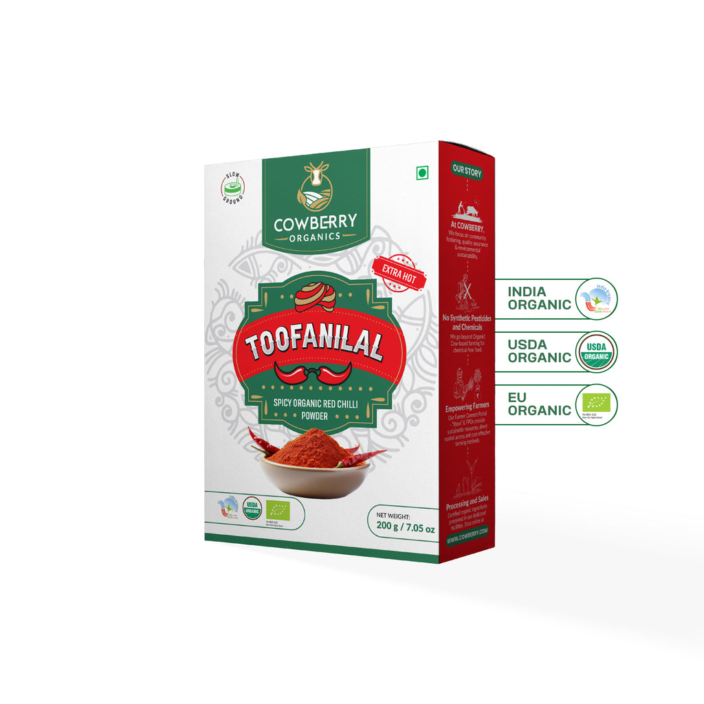 Organic Toofanilal (Red Chilli Powder)