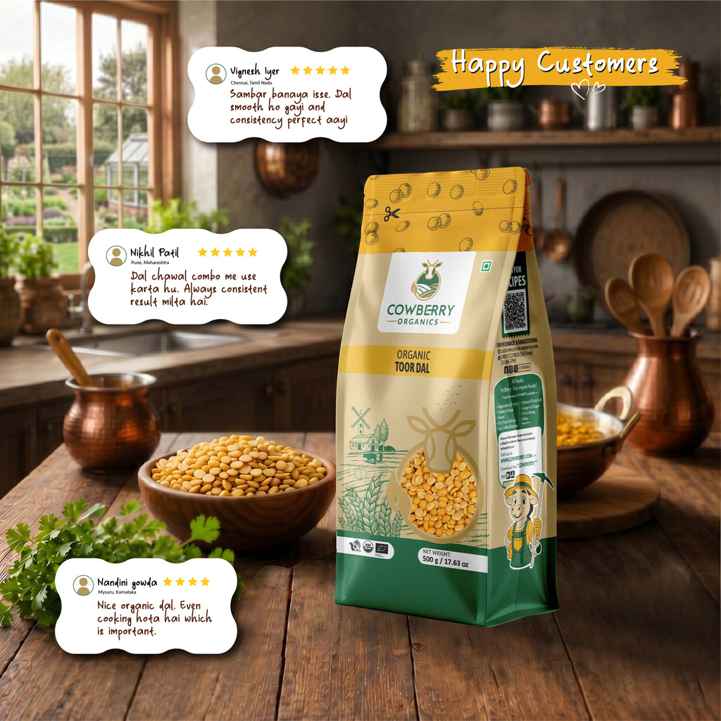 Organic Toor/Arhar Dal
