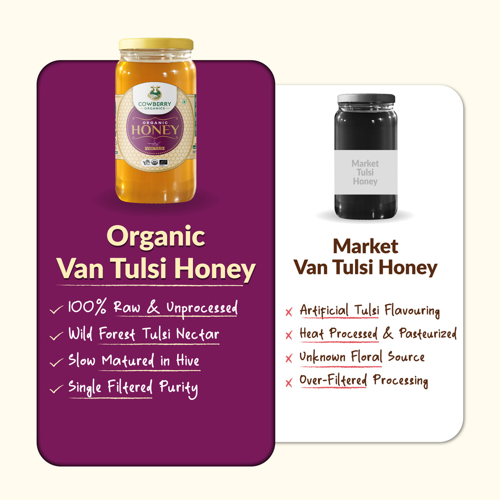 Organic Tulsi Honey